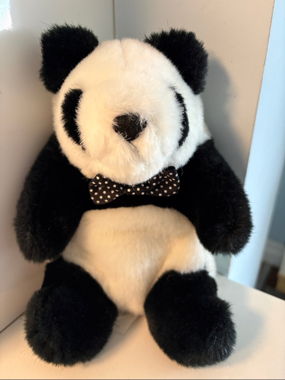 Vintage 1985 Gund Plush Panda Stuffed Animal